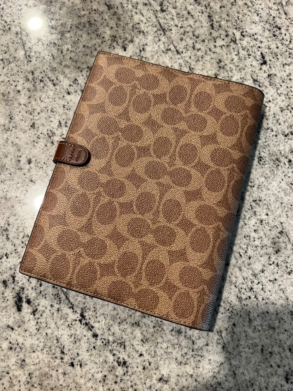 Coach notebook in signature canvas - Picture 4 of 10